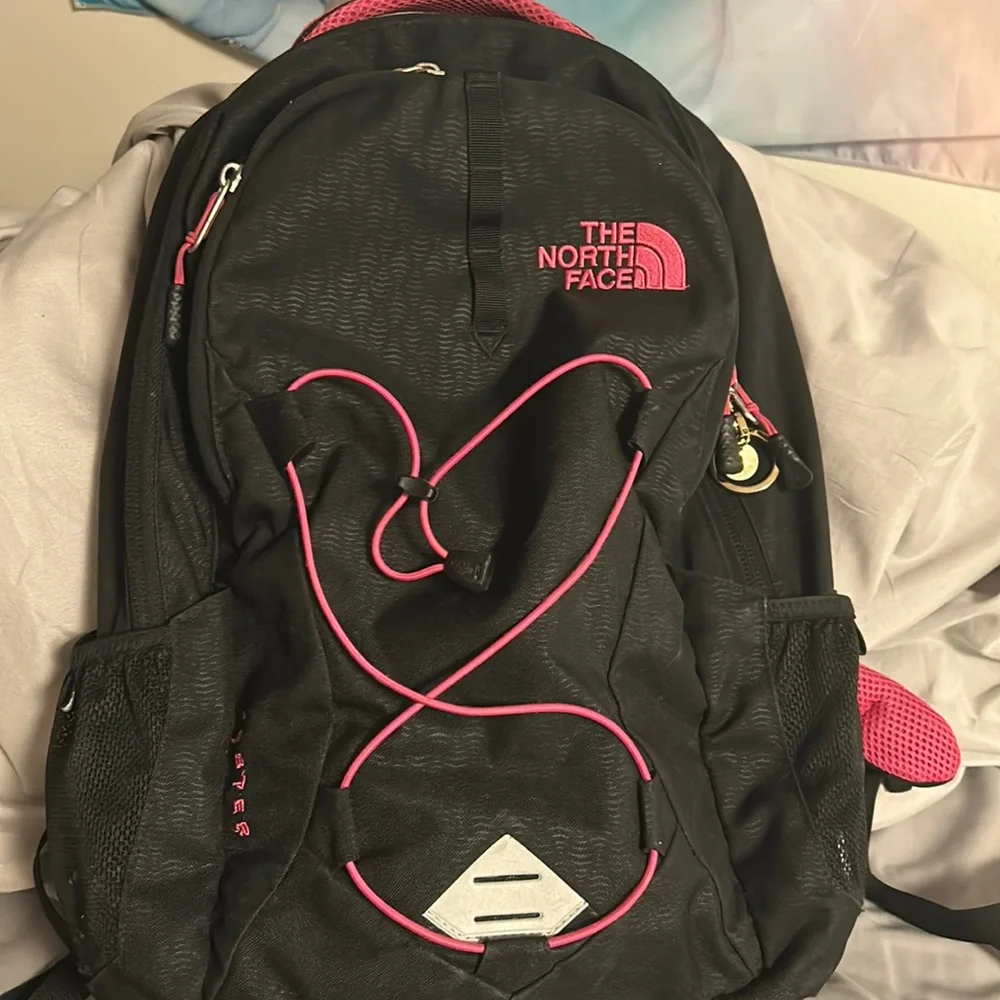 backpack travel north face The North Face Youth Court Jester Backpack: Black